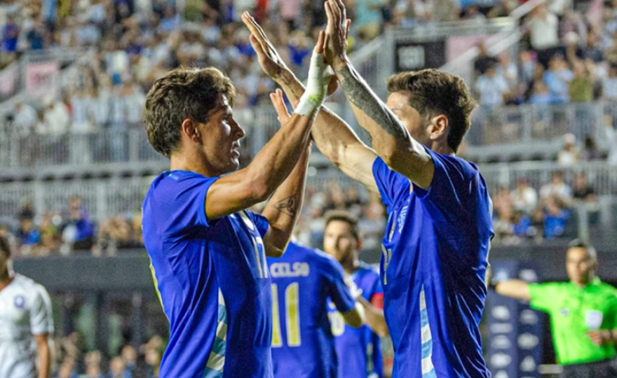 Argentina derrotó a Puerto Rico por 6 a 0.