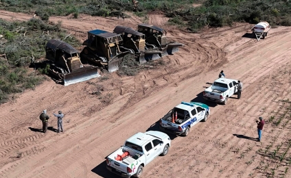 Desmonte ilegal en Río Muerto: “Van a tener que vender el campo para pagar la multa”, afirmó Dudik