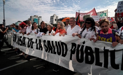 “La salud no puede esperar” despliega la marcha federal en Chaco, CABA, Jujuy, Rosario, Córdoba y otras provincias