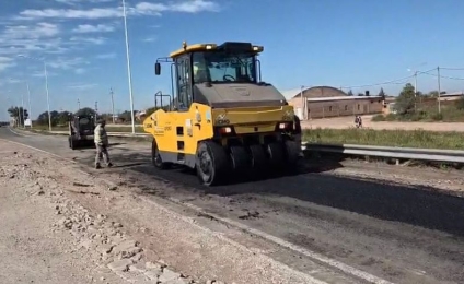 Comenzaron los trabajos sobre la Ruta Nacional Nº16 entre Avia Terai y Río Muerto