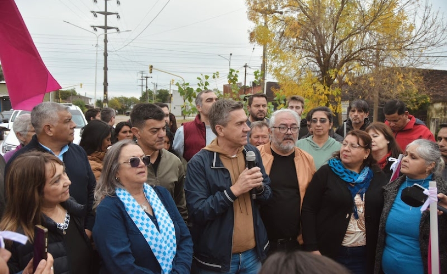 Zdero anunció la pavimentación de la avenida Las Piedras en Barranqueras