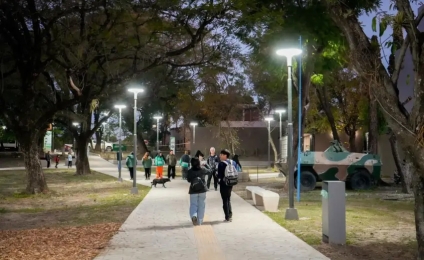 Inauguraron las obras de renovación del Parque 2 de Febrero