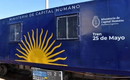 El Tren 25 de Mayo llega a Barranqueras: hasta cuándo permanecerá y qué servicios brinda