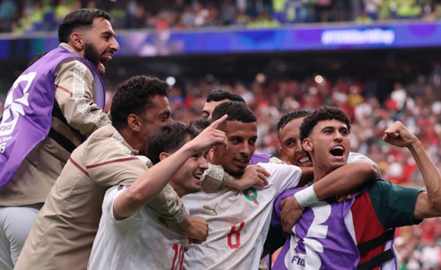 Marruecos goleó a Canadá y espera rival en cuartos de final 