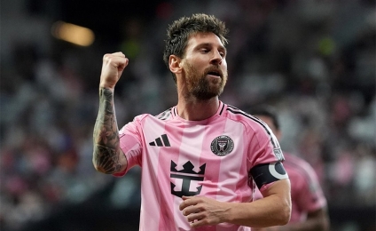 Con un póker de Messi, el Inter Miami goleó a Montreal y quebró la racha negativa
