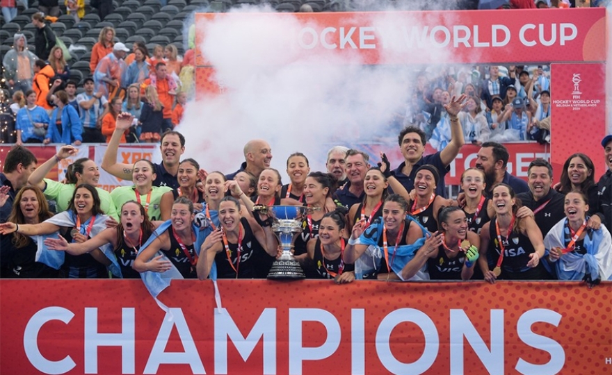 ¡Las Leonas son campeonas del mundo!