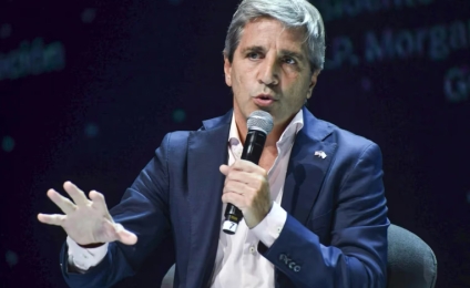 Luis Caputo destacó el respaldo de Estados Unidos y la fuerte acumulación de reservas