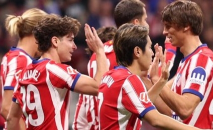Julián Alvarez le dio la victoria al Atlético sobre La Coruña
